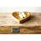 Hello Honey® 8" Mango Wood Heart Tray with Gold Leaf Interior